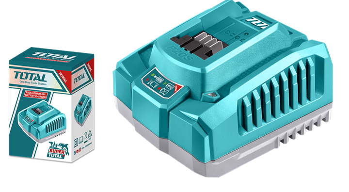 CARGADOR DE BATERIA 20V INDUSTRIAL INTELIGENTE TOTAL
